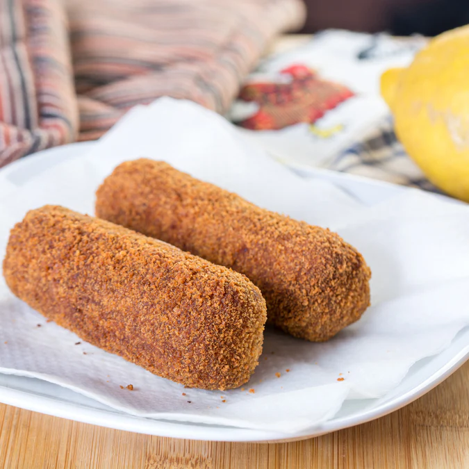 Huisgemaakte Rundvleeskroketten – 4 stuks
